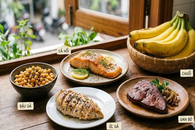 5 thực phẩm giàu vitamin B6 tốt cho não bộ và hệ miễn dịch